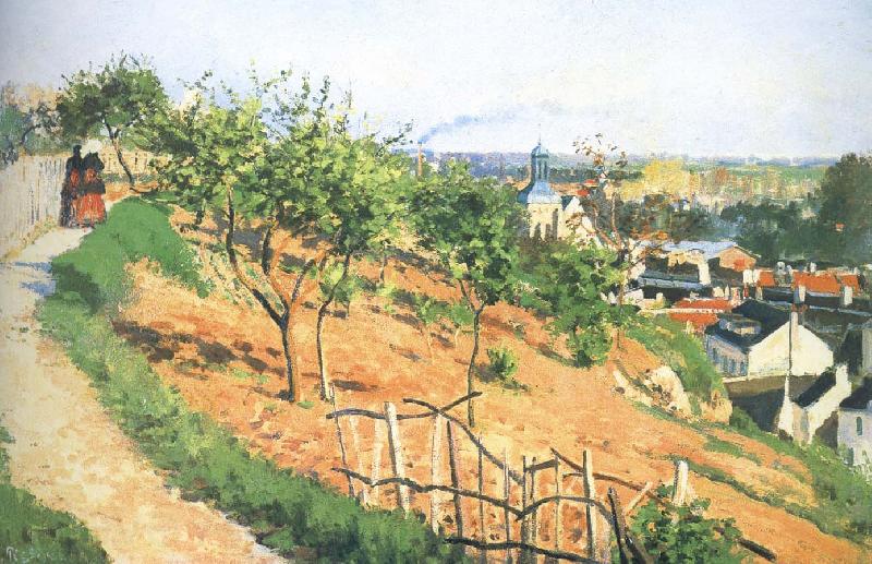 Camille Pissarro Pang plans scenery Schwarz